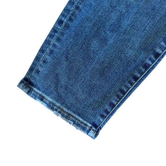 J Crew Blue Denim Jeans 10” High-Rise Toothpick size 32 - Picture 5 of 10